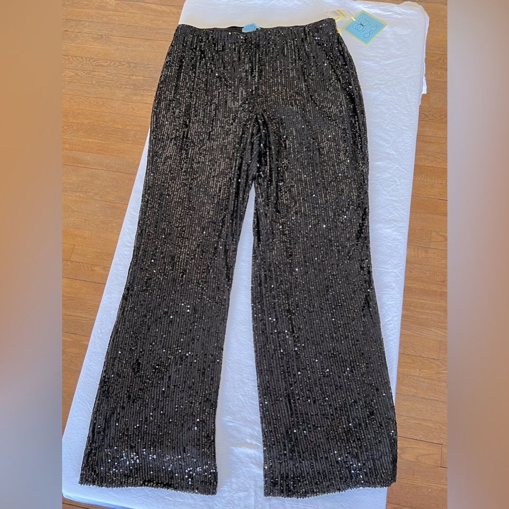 CeCe Sequined Pants